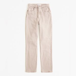 Abercrombie High Rise 90’s Straight Jean
